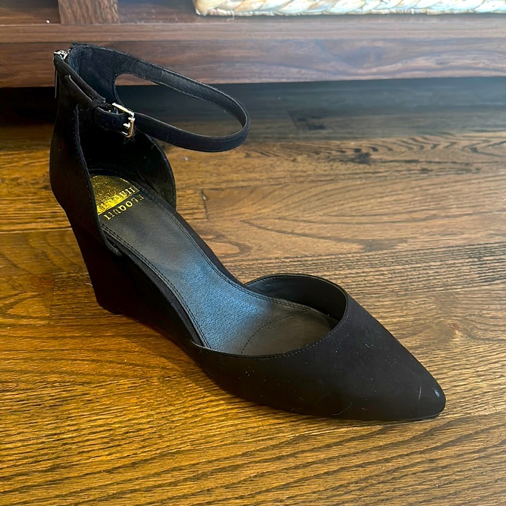 Eloquii Black wedge heels